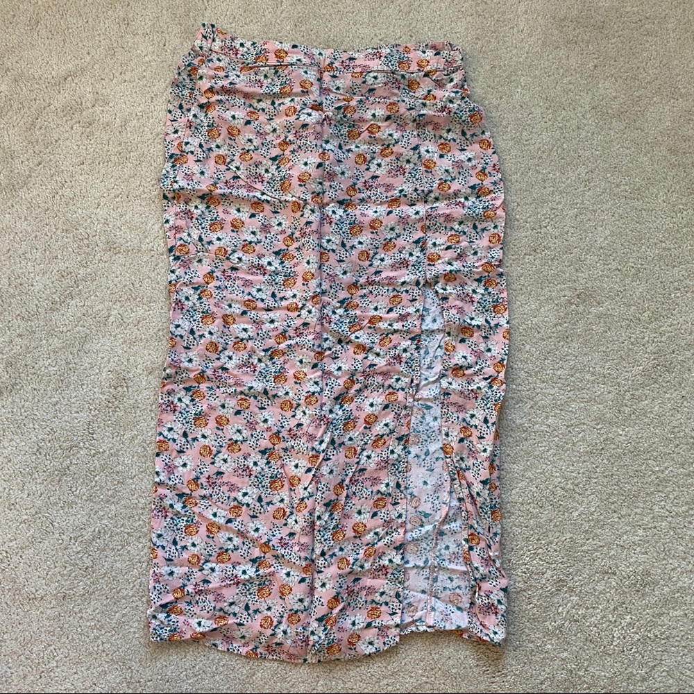 Wild Fable size medium floral maxi skirt